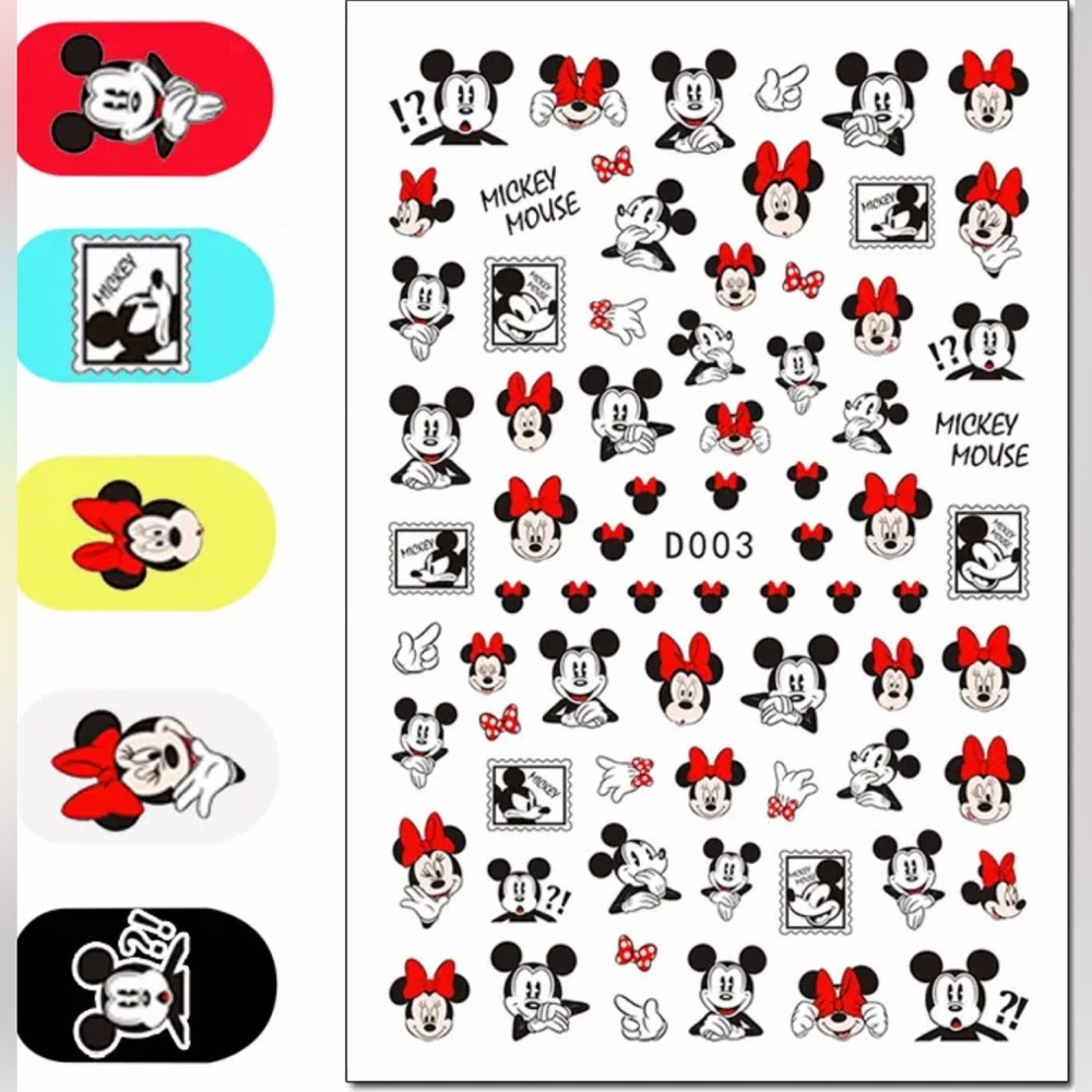 $1 NAIL STICKER SHEET. NEW. $1 WITH ANY $10 ORDER OR MORE